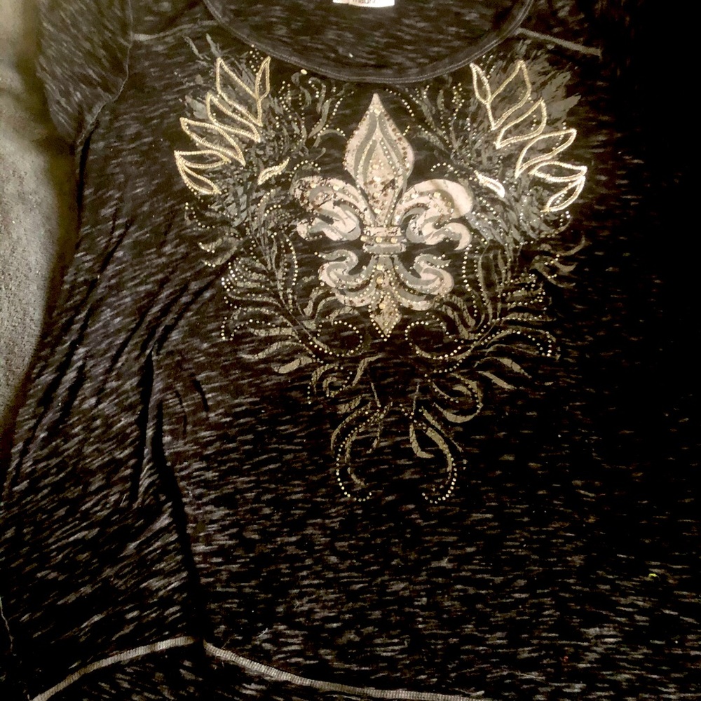 Maurices black short sleeve top